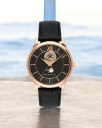 Tiss-ot Leather Men's Analog Watch