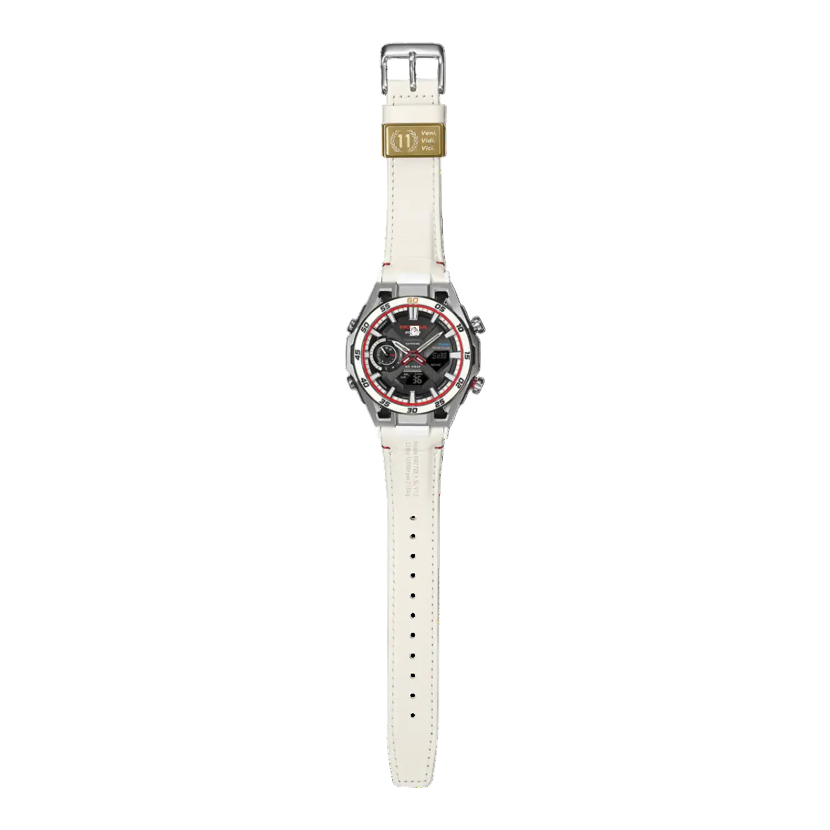Ca-sio Edi-fice Hon-da Racing Sapphire Crystal Watch