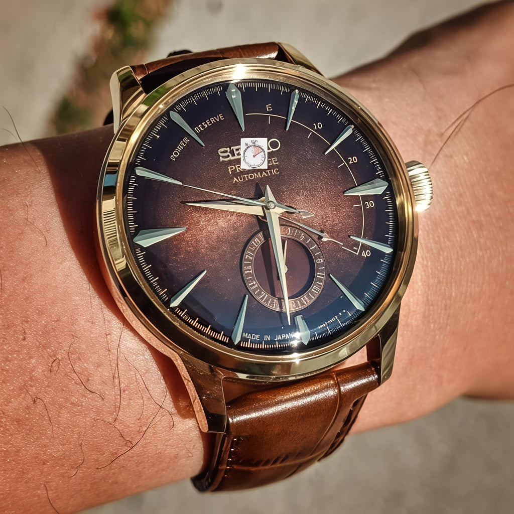 Sei-ko Pre-sage : Obsidian Dial Watch