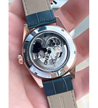 Sla-zen-ger Rose Gold Skeleton Edition Watch