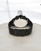 Foss-il Nate Chronograph Black Stainless Steel Men's Watch